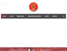 Tablet Screenshot of bmhuesca.com